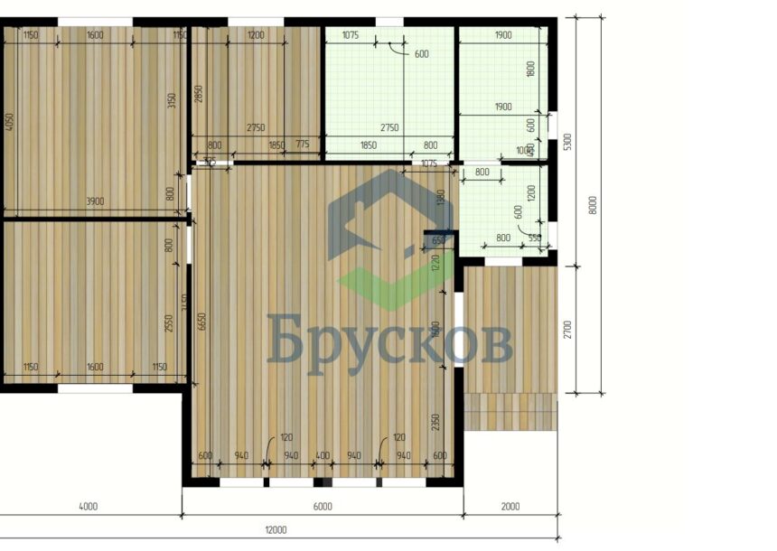 деревянные дома из клееного бруса