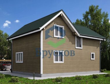 лучшие дома из бруса